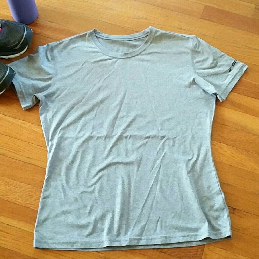 Gray running T shirt